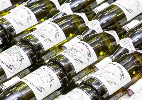 bouteille de vin domaine du Parternel AOC Bandol vins bio cave a vin Marseille